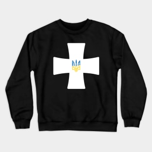 Ukrainian symbol of victory Crewneck Sweatshirt